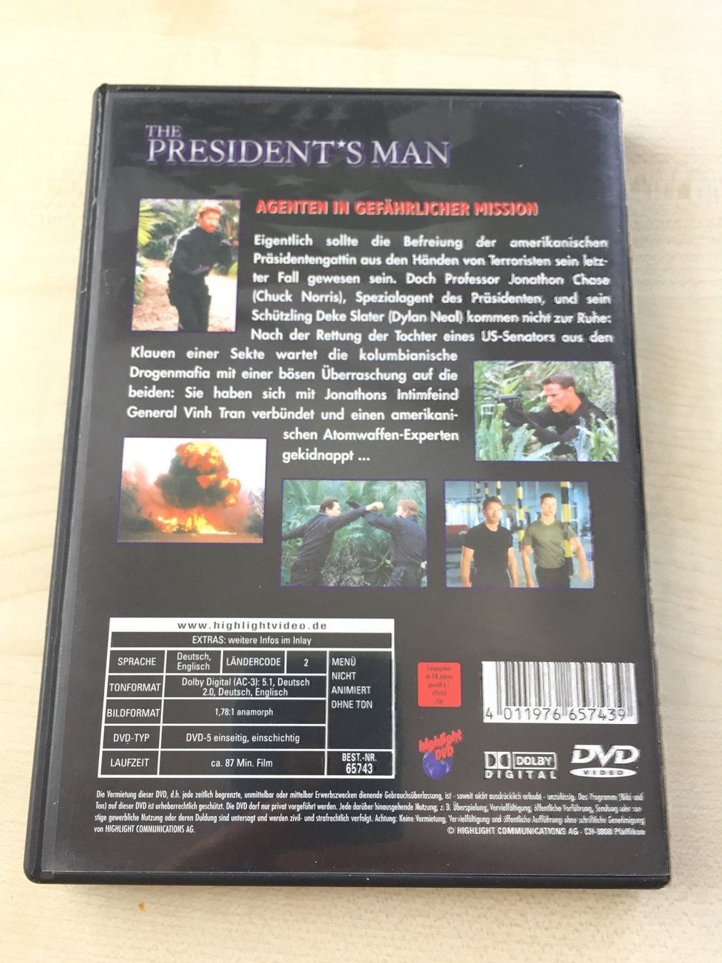 Tutti i DVDs: The President's Man – Usato da Rüti ZH venduto da alumedien 1