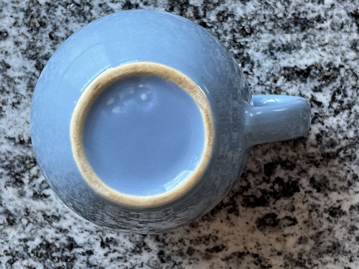 Caraffe: Milchkrüglein von Rössler, blau – Usato da Chur venduto da Moca17 3