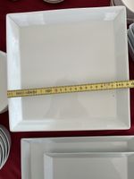 ASA Selection Teller viereckig 24cm Porzellan 12 Stck Neu