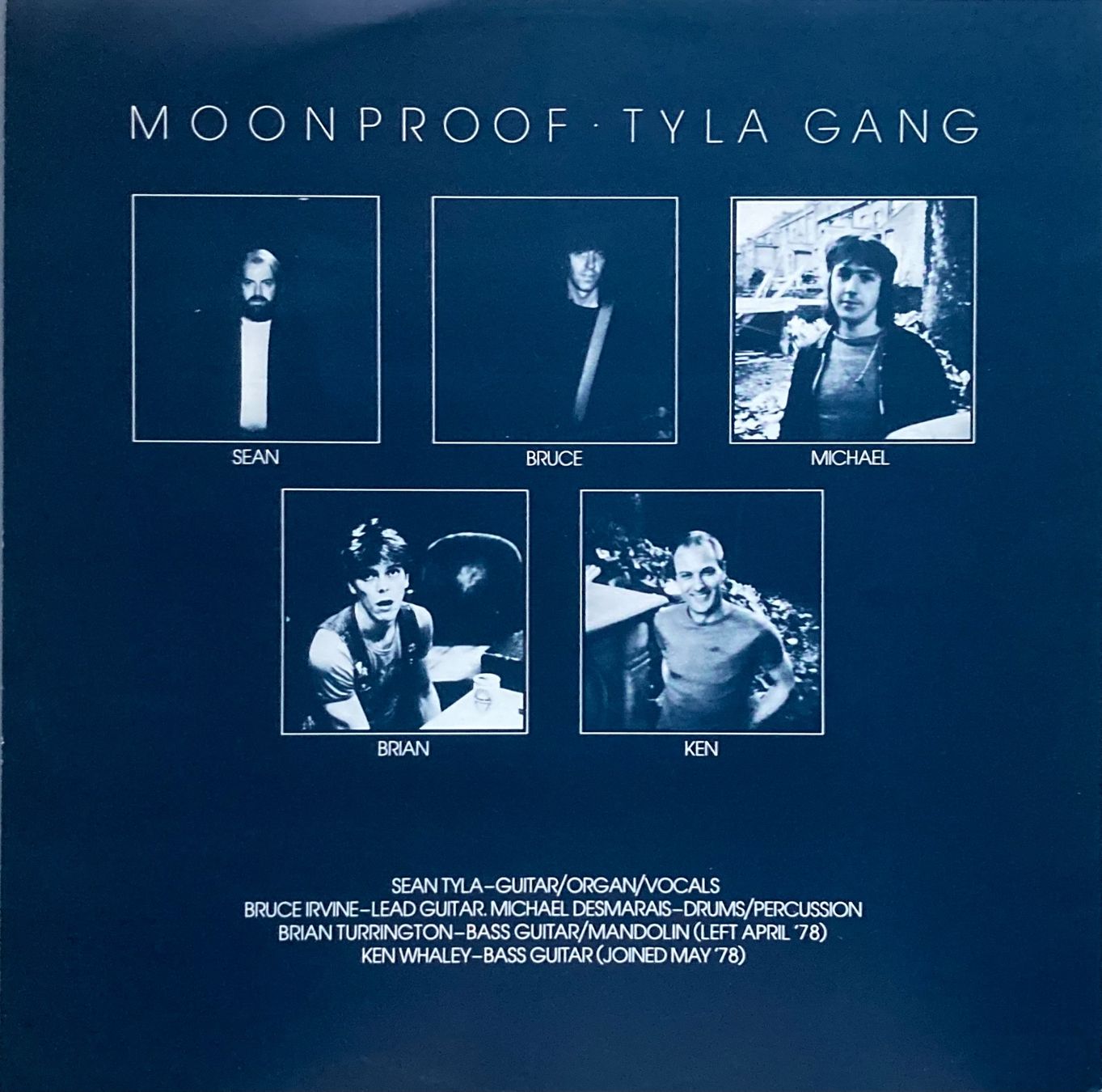 Schallplatten: TYLA GANG - MOONPROOF – Gebraucht aus Poliez-Pittet von Newtown-Records 3