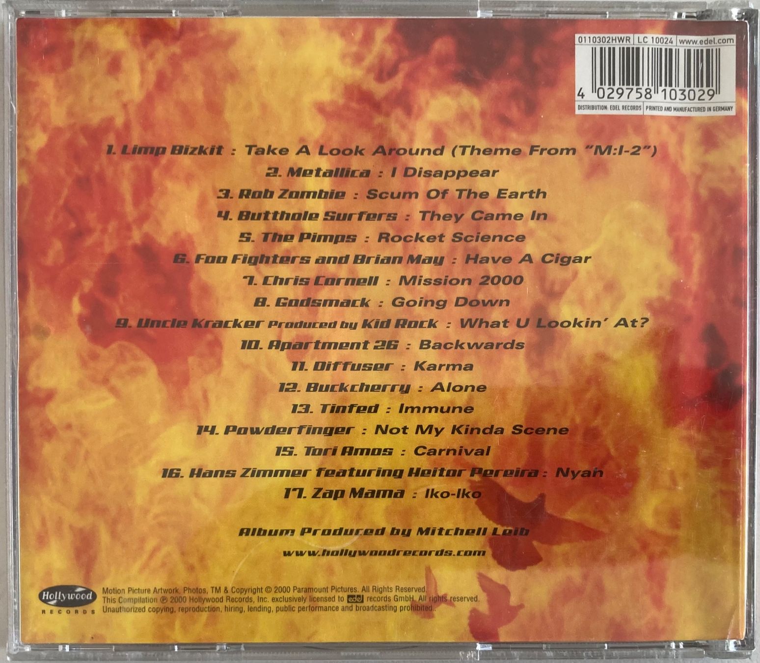 CDs: MUSIQUE DE FILM - M:I-2 – Gebraucht aus Poliez-Pittet von Newtown-Records 1