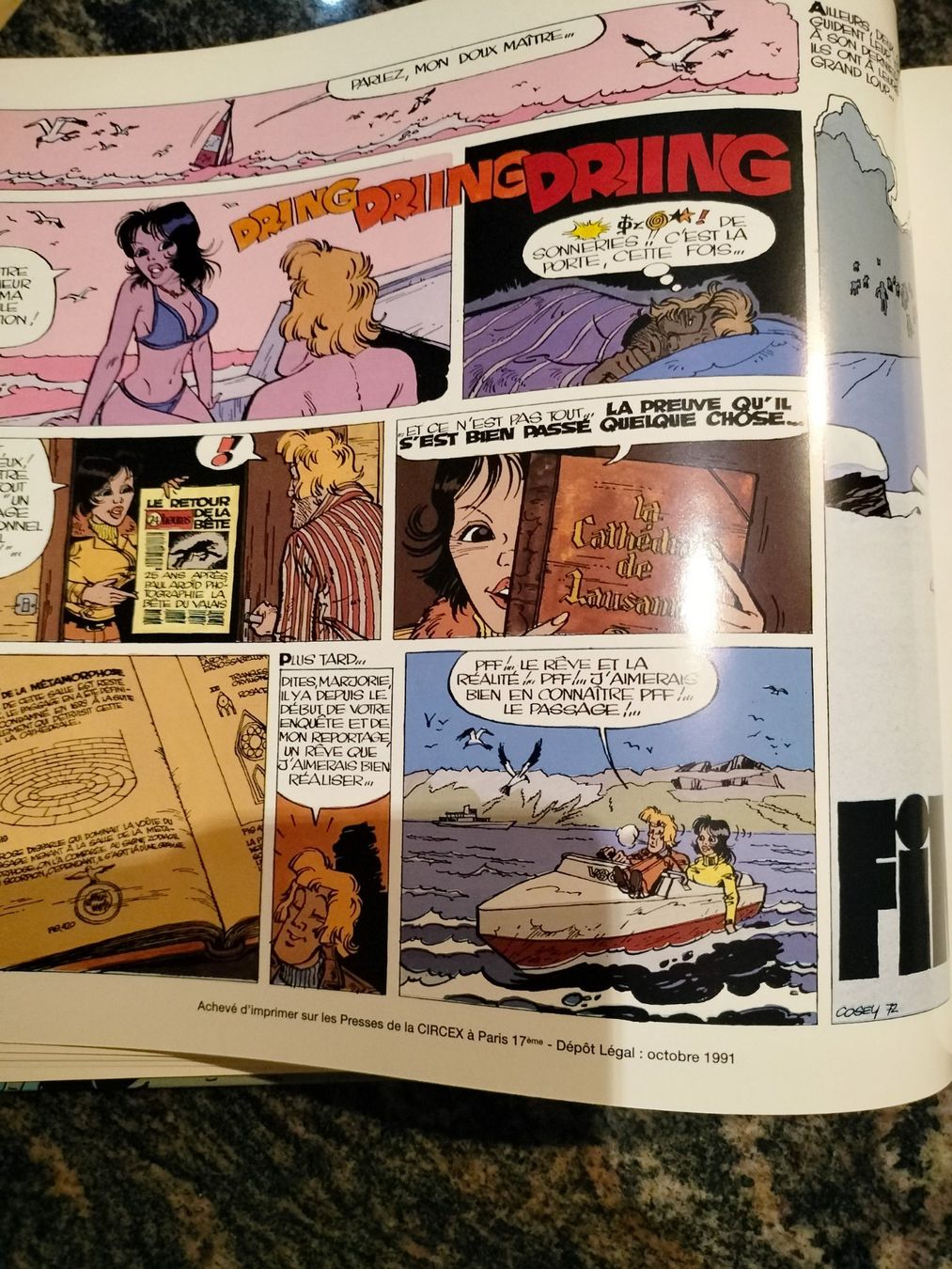 Fumetti: Le retour de la Bête Cosey – Usato da Cortaillod venduto da rozinna 3