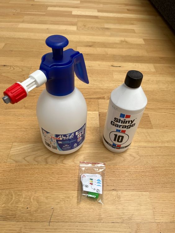 GREEN24 3er Set Sprühflaschen - Für Schaum & Feinsprühnebel