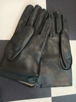 Winterhandschuhe, Leder, gefüttert, warm, Grösse 7 1/2