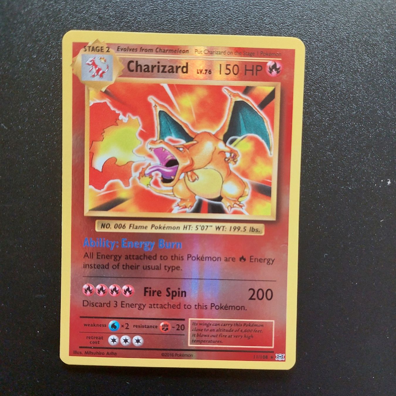 Giochi: Pokémon Charizard 11/108 – Usato da Basel venduto da jan_3