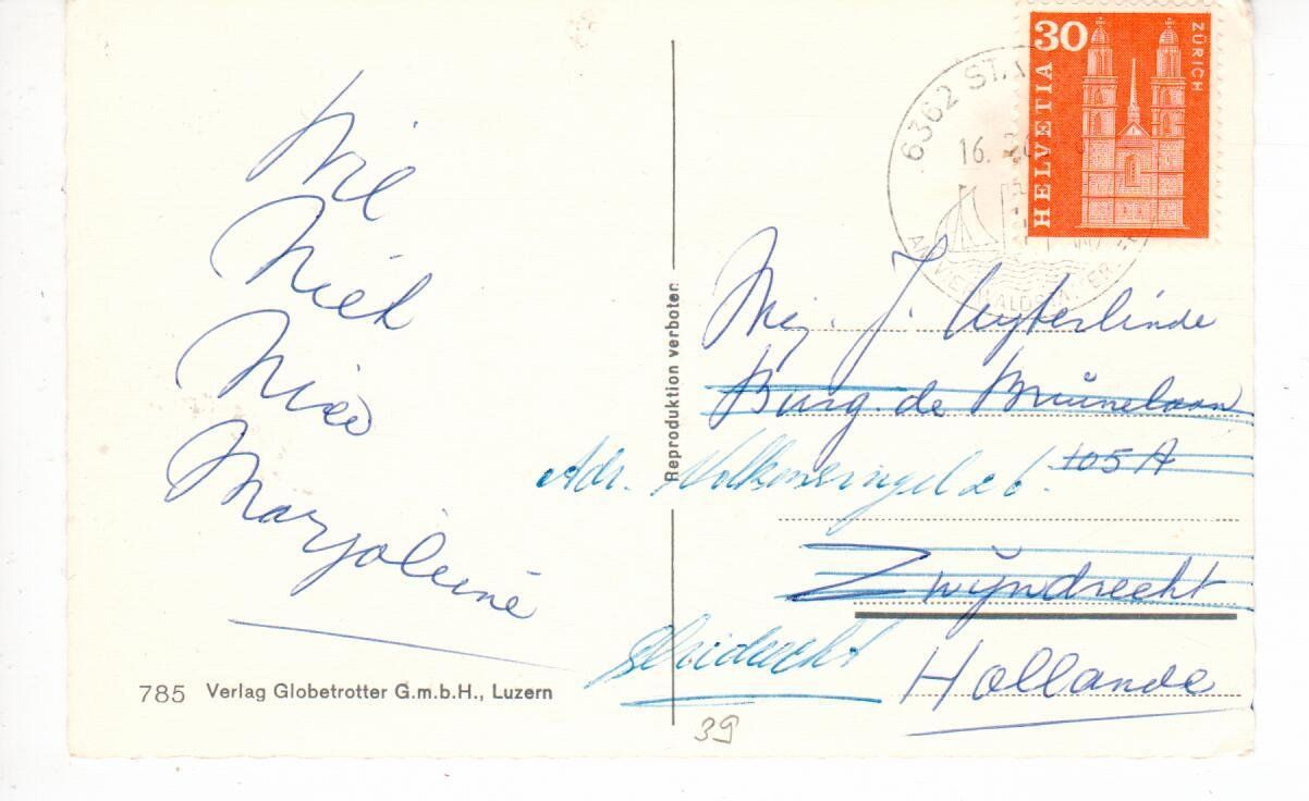 Cartes postales: Stansstad – D'occasion à Wolhusen par Curver9 1