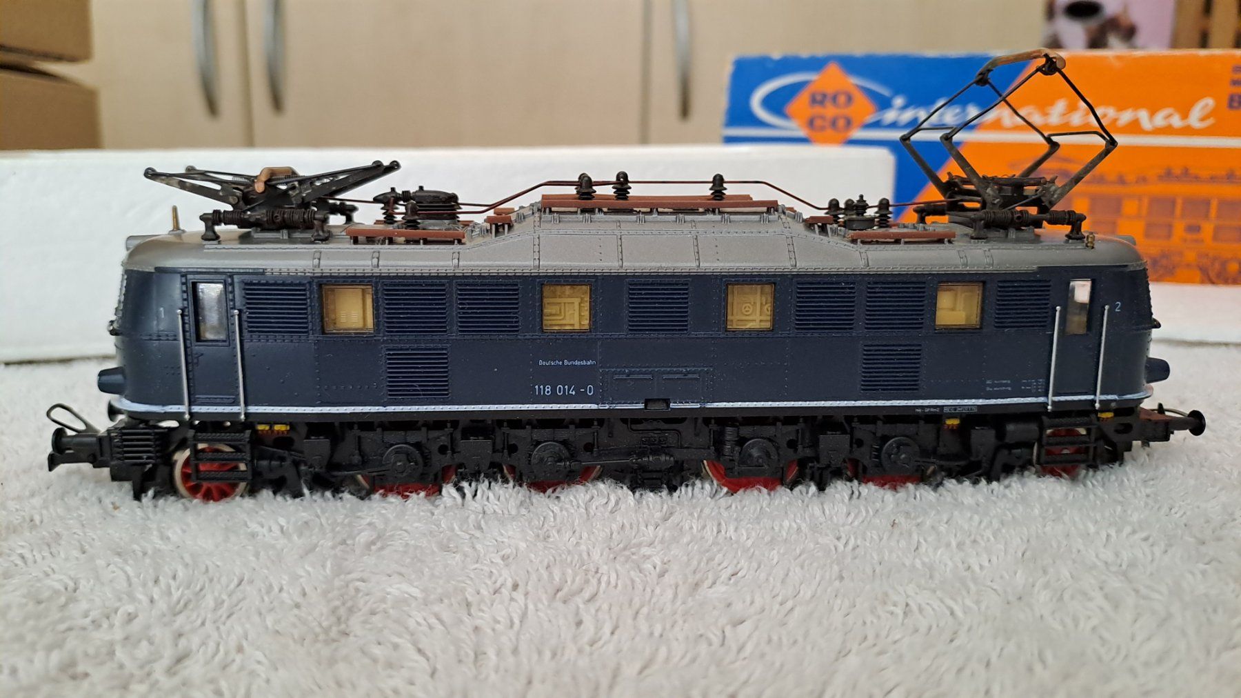 Roco Trains électriques: Roco DB E Lok BR 118 H0 GL/5 – D'occasion à Winterthur par Riebeli333 1
