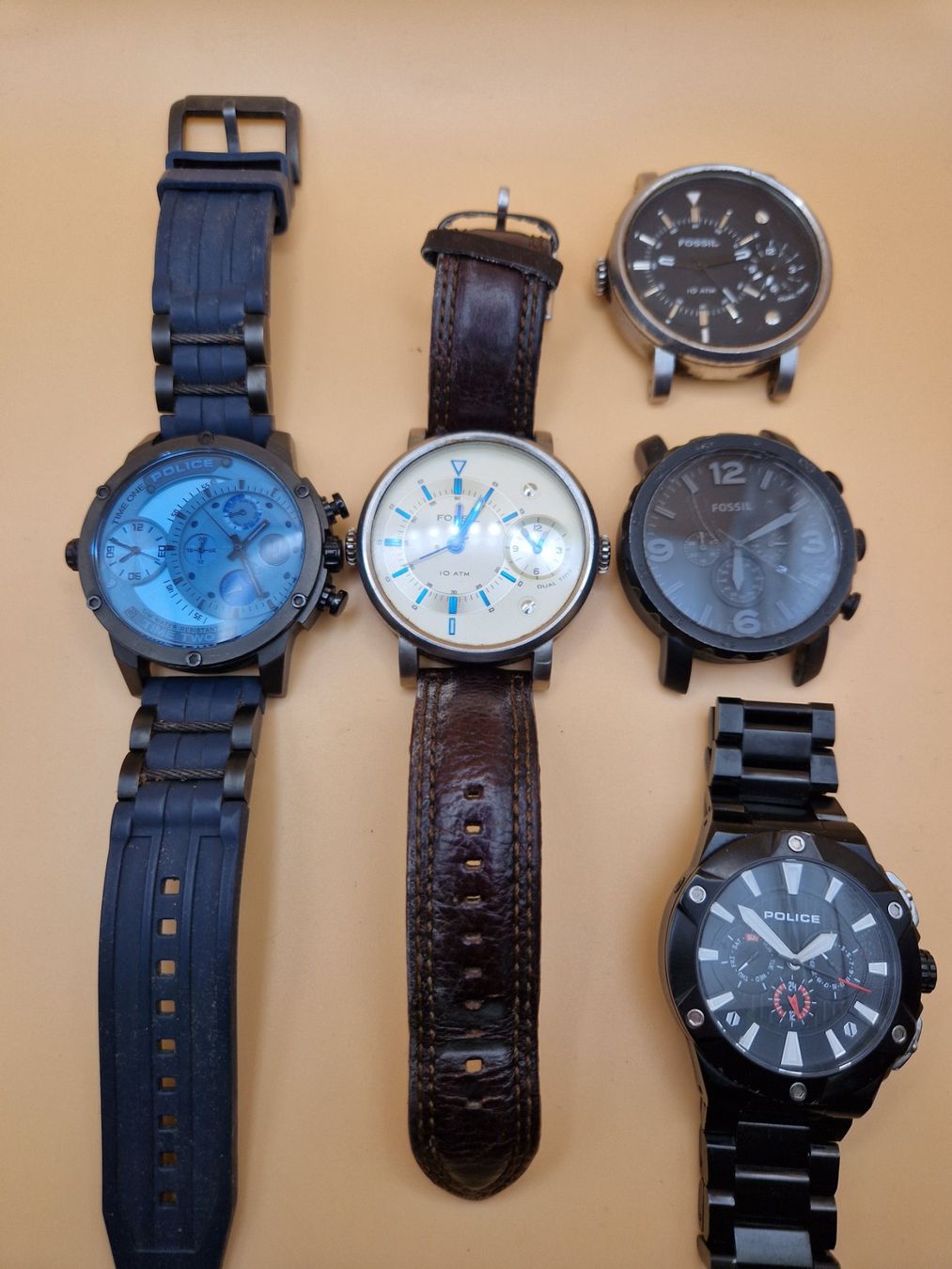 Uhren: Lot montres à quartz – Defekt aus Sembrancher von nat_k8yk