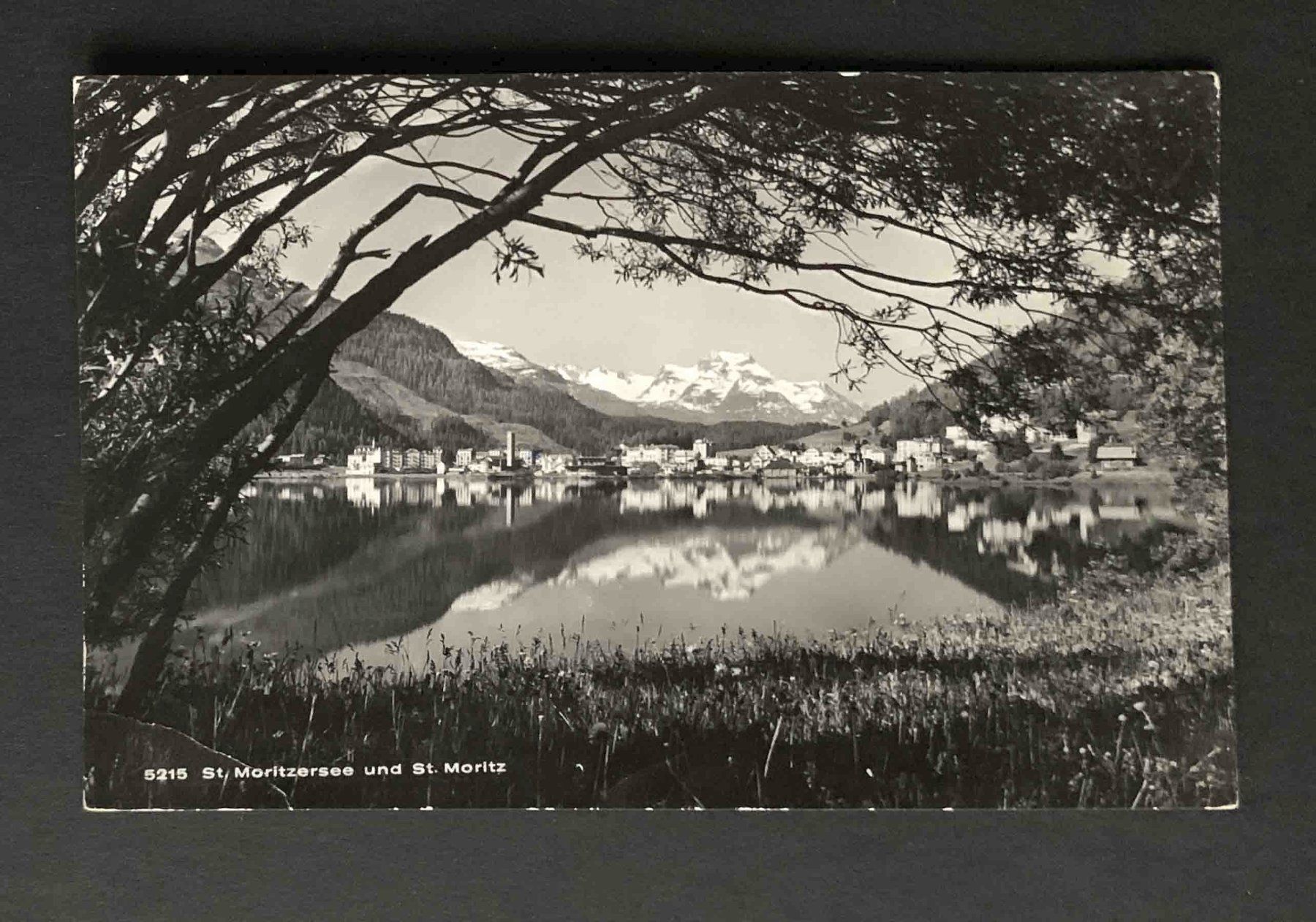 Cartoline postali: AK St Moritzersee u St Moritz – Usato da Goldau venduto da artelier1