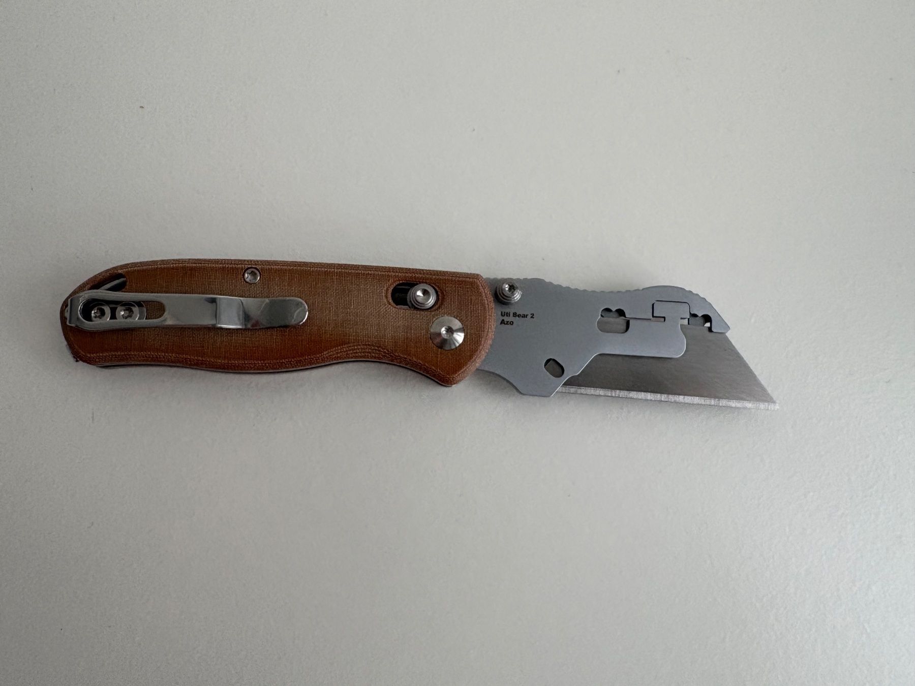 Coltelli tascabile: Kizer Drop Bear Utility Micarta , EDC  Klappmesser – Nuovo e nell'imballaggio originale da Kreuzlingen venduto da ROMANR1 2
