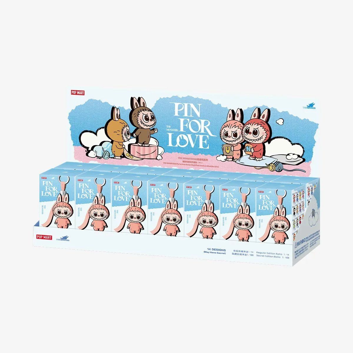 Pop Mart Statuette: Labubu - Pin for Love N-Z – Nuovo e nell'imballaggio originale da Bülach venduto da MookzMajestics 1
