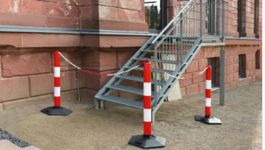 8Stk. neue Absperrpfosten Moravia Leitpin 100-TL, H:1050mm