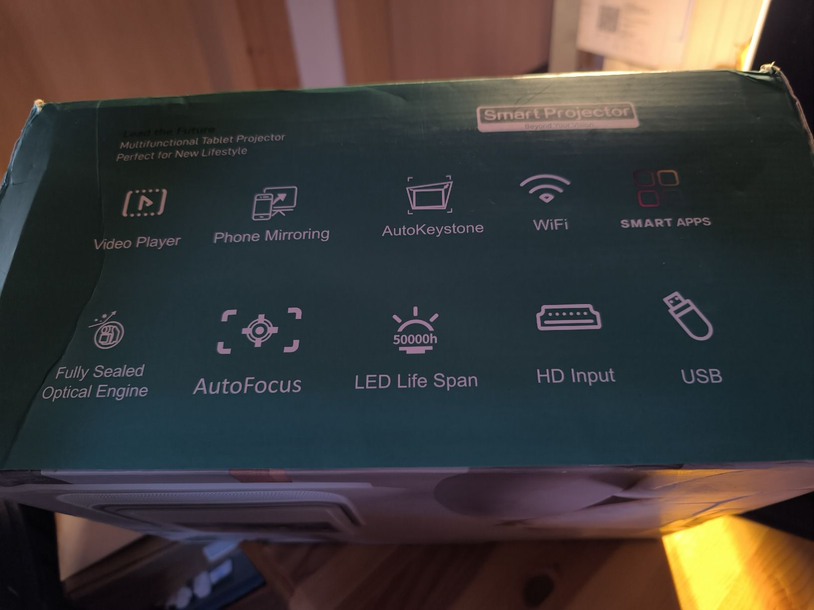 Proiettori: Full HD Beamer 1080 x 1920 P mit Integriertem Tablet – Nuovo e nell'imballaggio originale da Frutigen venduto da Chenel0815 2