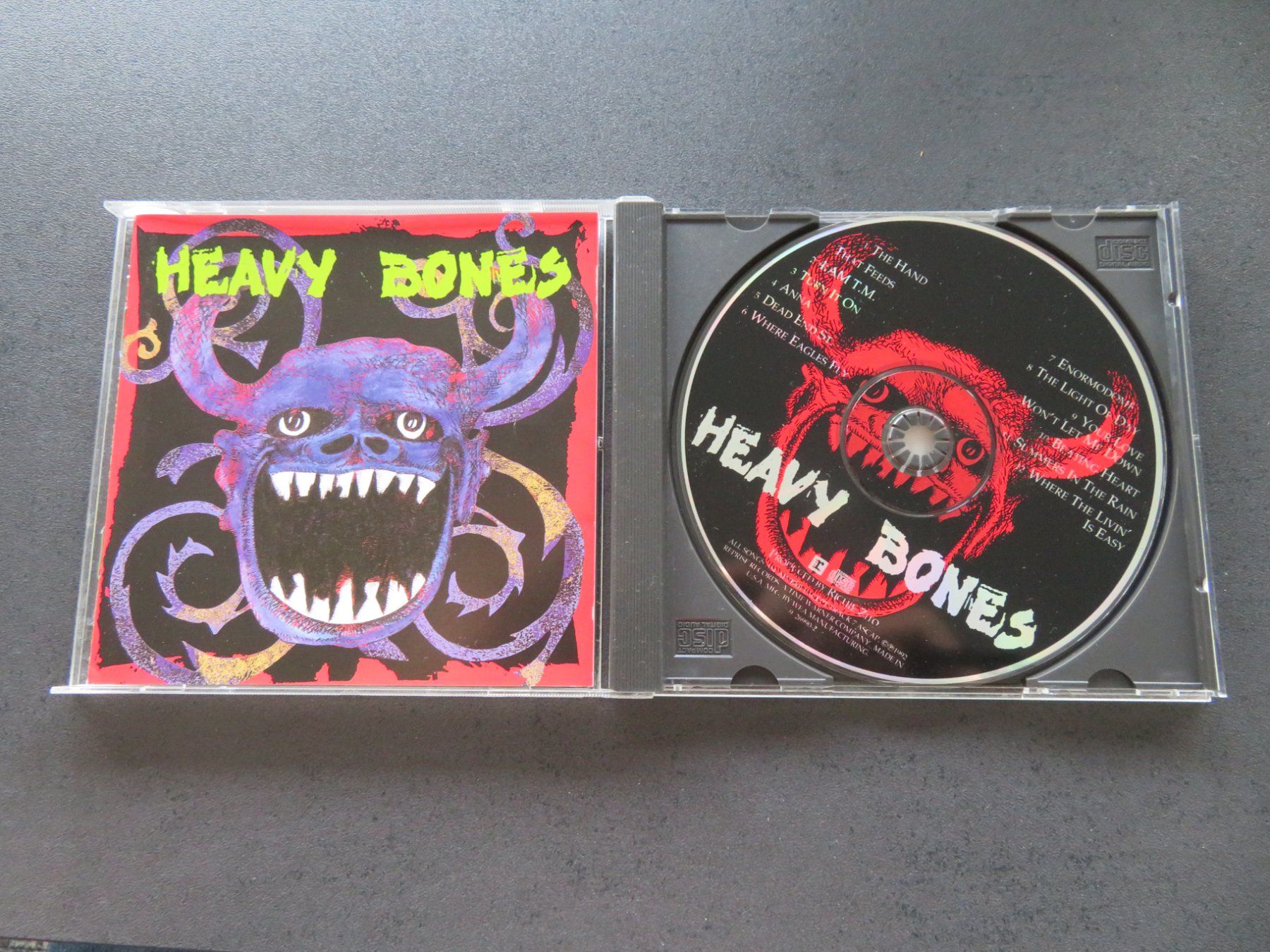 CD: HEAVY BONES Same 1992 HARD ROCK USA CD RAR! – Usato da Niederbipp venduto da Onyx32