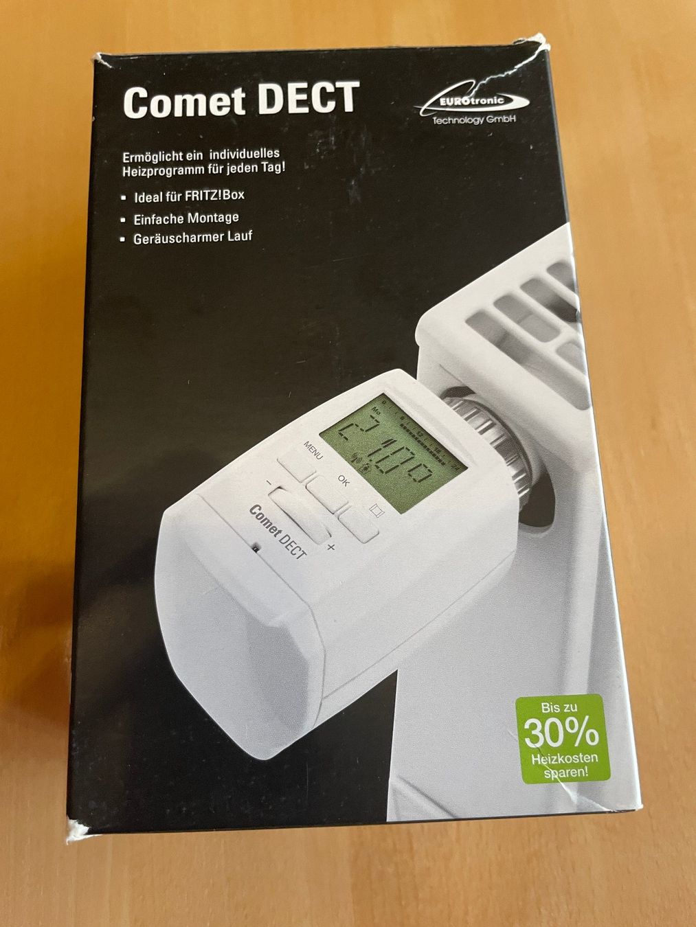 Radiatori: Heizkörperthermostat mit Stellantrieb Comet DECT – Usato da Affeltrangen venduto da Mowgli_123 4