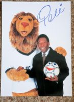 Pele - Original Autogramm auf Foto