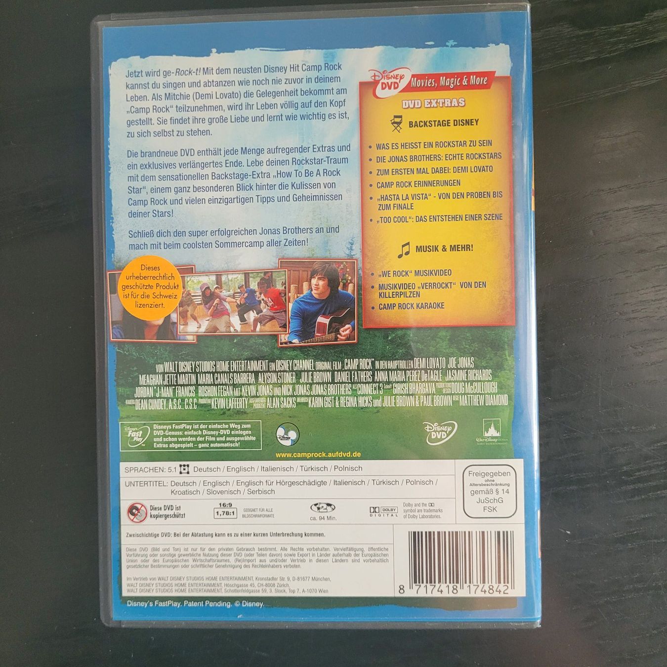 Tous les DVDs: Camp Rock- Jonas Brothers / DVD – D'occasion à SCHÜBELBACH par CoKaHa 1