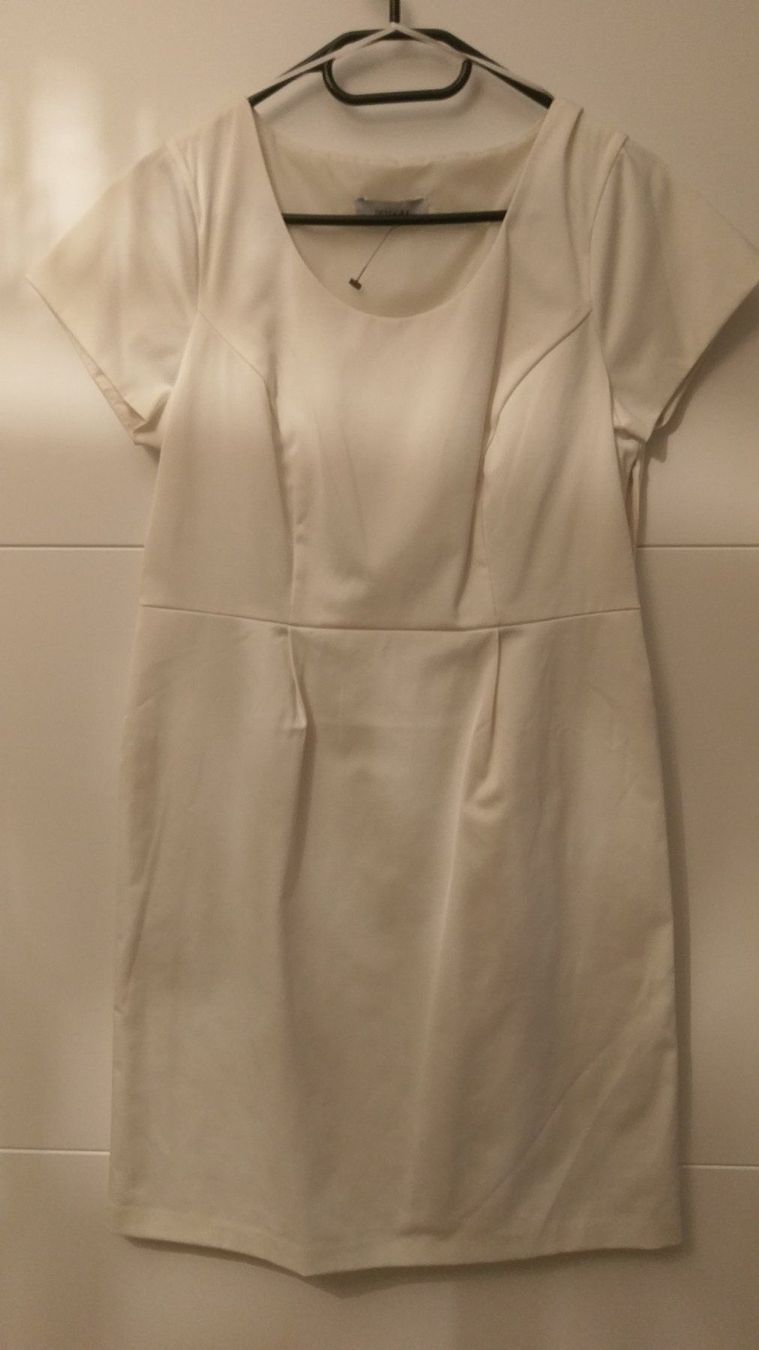 C&A Kleider: Robe courte blanc cassé M ( 38/40 ) – Neu (gemäss Beschreibung) aus Prilly von RoDyRe