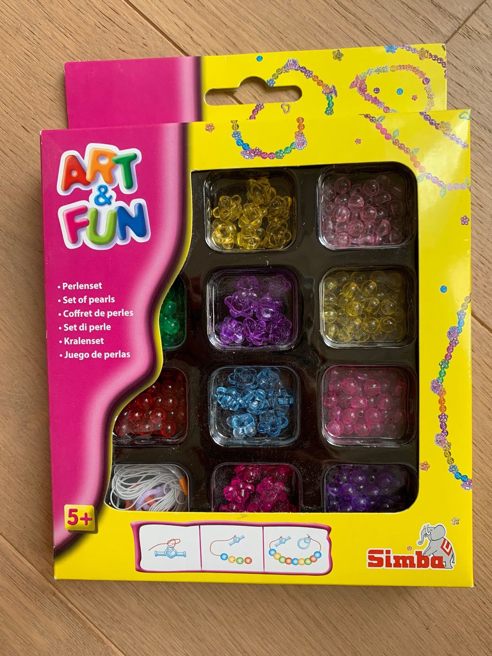 Bastelsets: SIMBA ART & FUN Perlenset 📿 – Neu und originalverpackt aus Winterthur von amapola