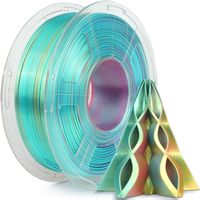 3 x PLA Silk Tricolor ,1.75 mm, je 1  kg, rot, gelb, grün