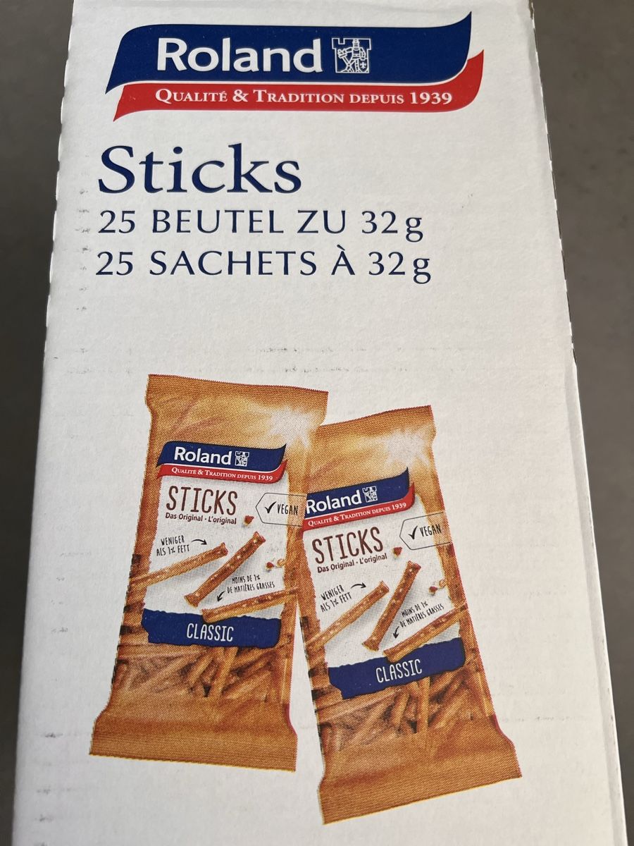 Lebensmittel & Spezialitäten: Roland Sticks 25 Beutel zu 32g  – Neu und originalverpackt aus Uster von SmartSales_zh