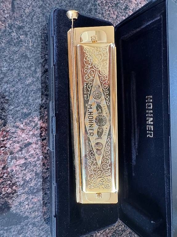 Musikinstrumente: M. Hohner Super Chromonica Mundharmonika  – Gebraucht aus Herrliberg von jun_rl8h