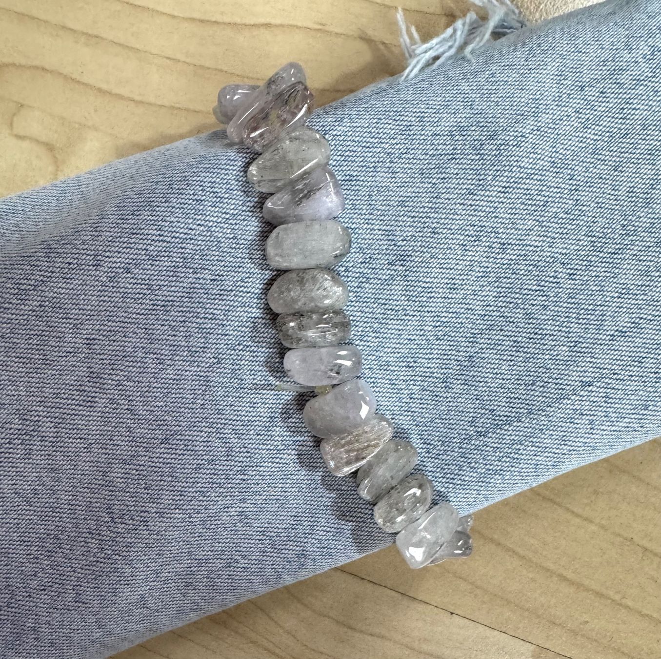 Bracelets: Kunzite  Armband.   elast    TOP!!!    exclusiv   modern – Neuf avec emballage d'origine à Leuggern par gemshow 1