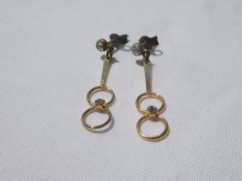 Zarte Vintage Ohrstecker, Modeschmuck