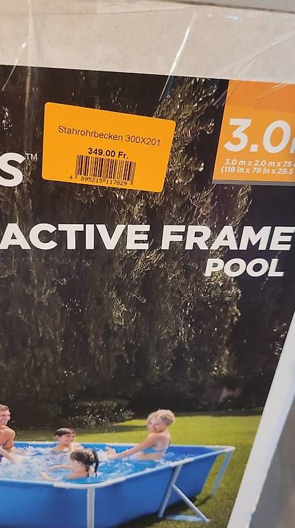 Piscine: Summer Waves Pool (3m) inkl. Pumpe & Abdeckplane – Usato da Rickenbach LU venduto da reka75 2
