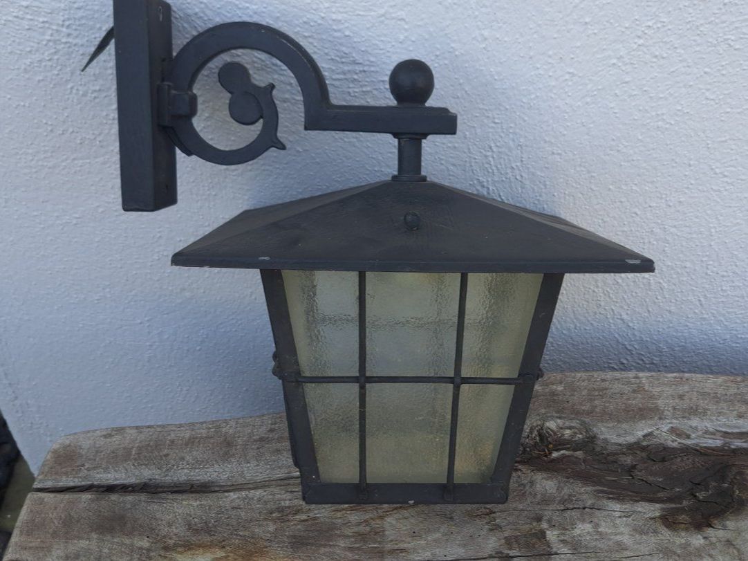 Lampen: Aussenlampe  geschmiedet – Gebraucht aus Matzendorf von maxwin 1