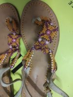 Sandalen von Maliparmi, Leder, 40