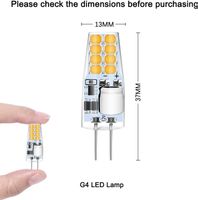Ersatz 30W Halogenlampen G4 LED Leuchmittel 6er Pack 12v