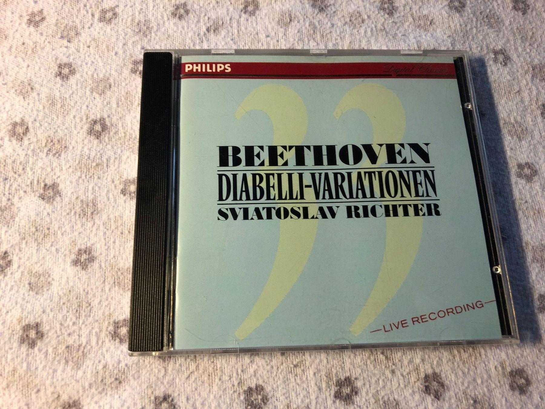 CD: Beethoven: Diabelli-Variationen, Richter (CD) – Usato da Schübelbach venduto da Bemafaja