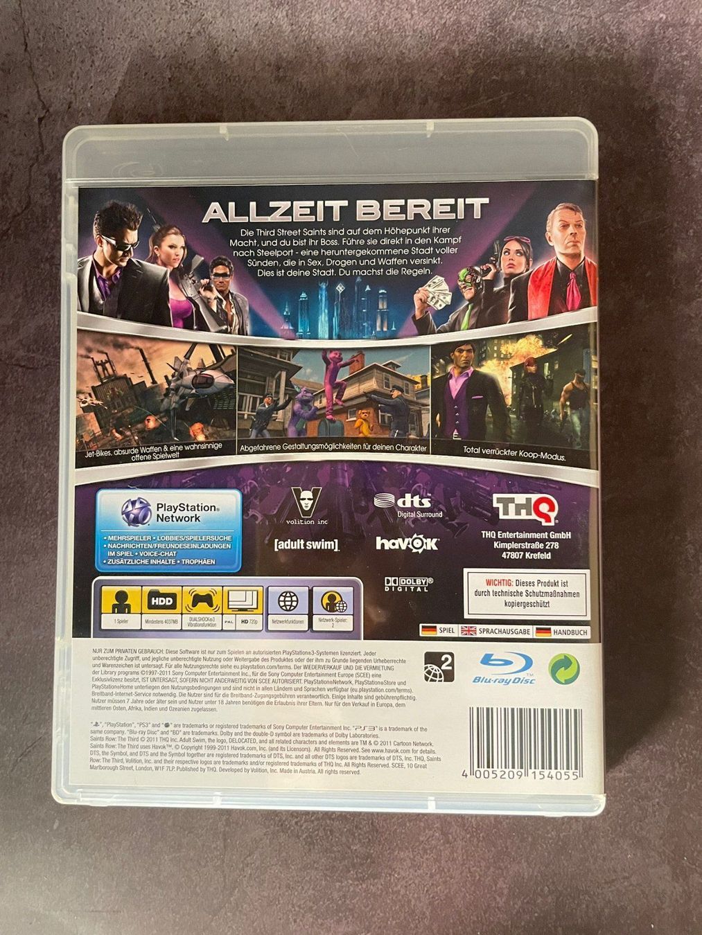 Giochi: Saints Row: The Third [PS3] – Usato da Niederwil SO venduto da BlueSonic 1