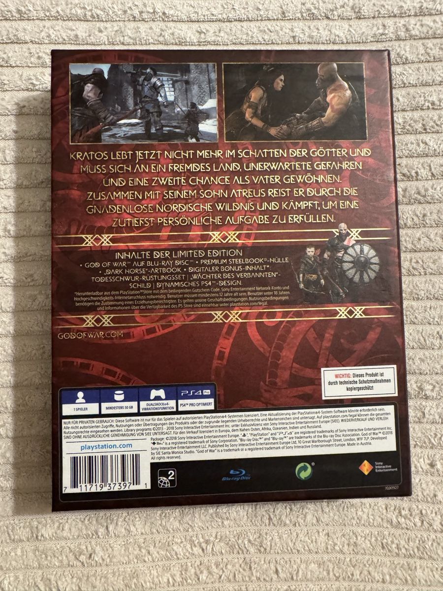 Sony Giochi: God of War Limited Edition – Usato da Zürich venduto da Manuel.Huber 1