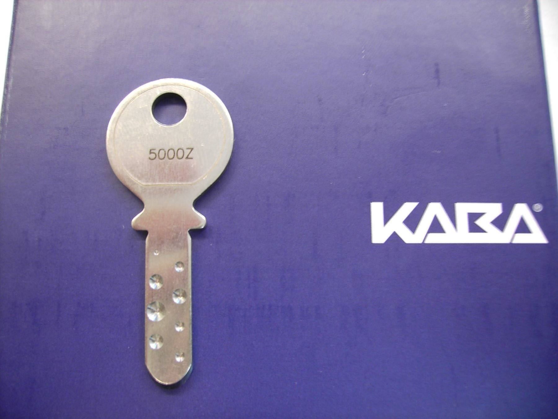 Ferramenta: Original Kaba 8 5000z Schlüssel – Nuovo (secondo la descrizione) da Ebmatingen venduto da FFAA