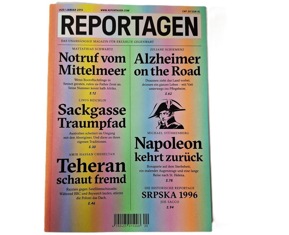 Zeitschriften & Magazine: REPORTAGEN Nr. 20 Januar 2015 – Gebraucht aus Wil SG von Restwert_Wil