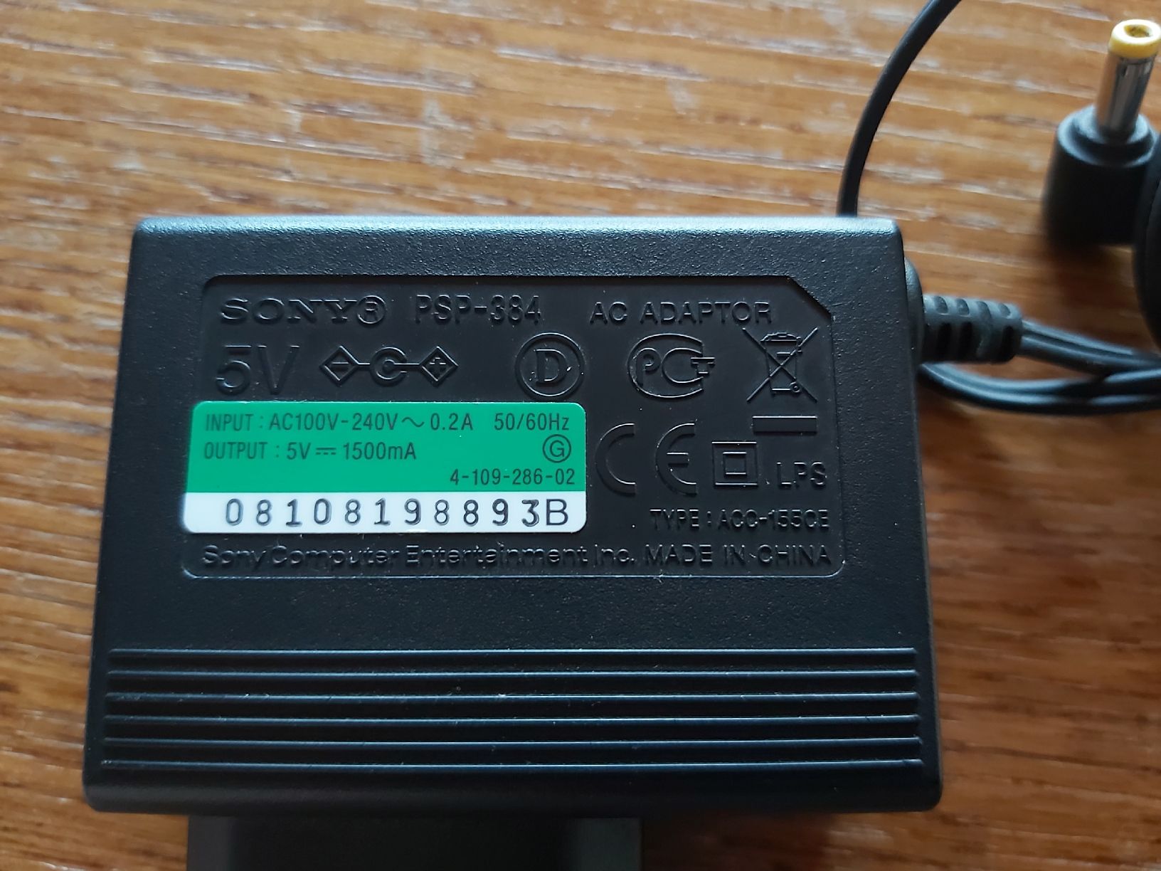 Sony Adattatori & Cavi: Câble de charge Sony PSP – Usato da Le Brassus venduto da bar_5ttw 1