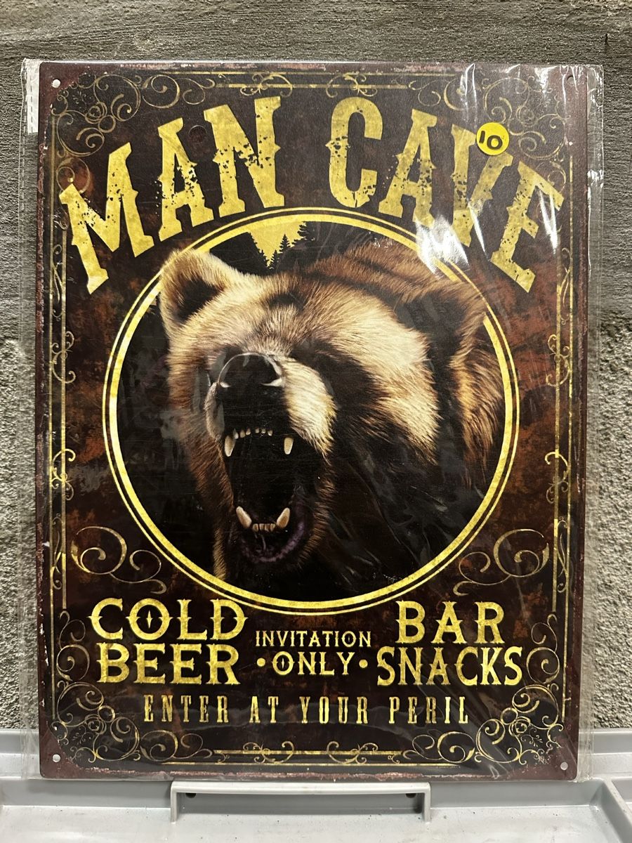 Insegne: Man cave keller bär bier – Nuovo (secondo la descrizione) da Reinach AG venduto da rares75