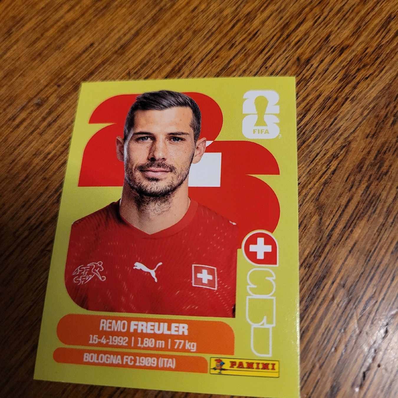 Panini Carte collezionabili: Panini 26 FREULER – Nuovo (secondo la descrizione) da Winterthur venduto da Flomal