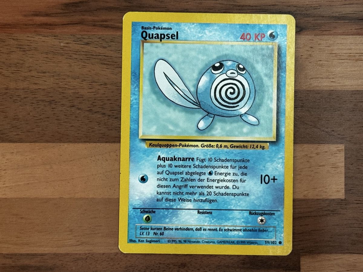 Pokémon Carte collezionabili: Pokemon Karte Quapsel – Usato da Glattfelden venduto da Dani_Tanner