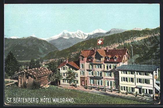 Ansichtskarten: AK St. Beatenberg, Hotel Waldrand – Gebraucht aus Berlin von bartko-reher
