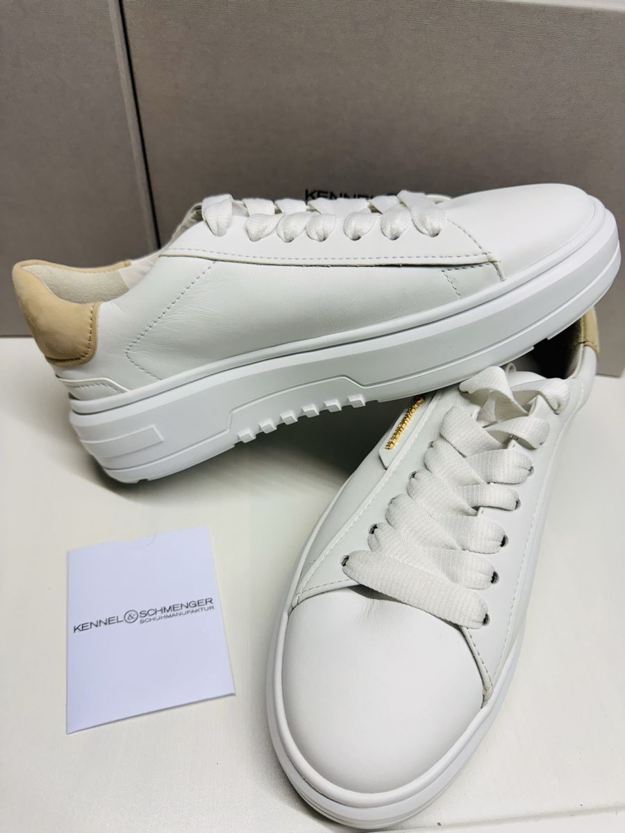 Kennel + Schmenger Damenschuhe: Kennel & Schmenger baskets blanches, Taille 37.5 - Neuf! – Neu und originalverpackt aus Brügg BE von Goob 2