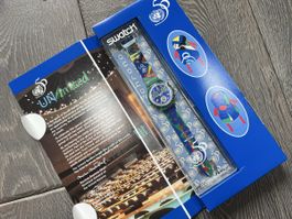Original Swatch UNlimited Chrono Uhr Top!