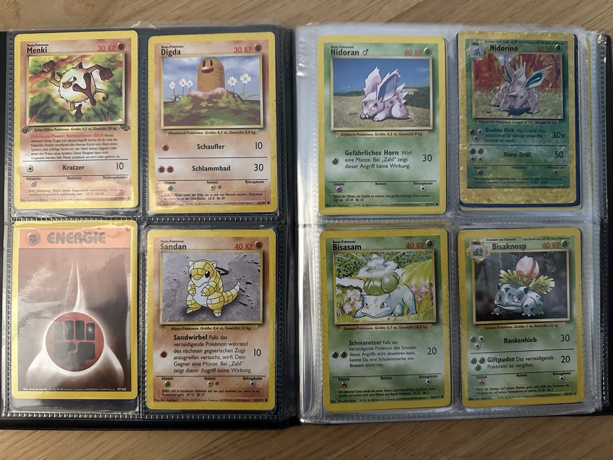 Pokémon Sammelbilder & Trading cards: 95 Pokémon Karten aus den 90ern – Gebraucht aus Sumiswald von Sigmund90 1