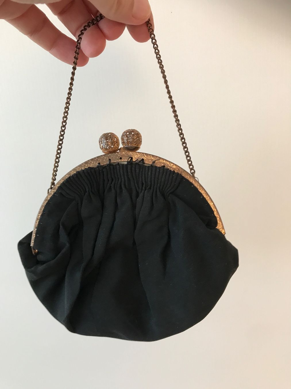Borse da donna: Vintage Handtasche mit Kette – Usato da Rapperswil SG venduto da cosiba01 6