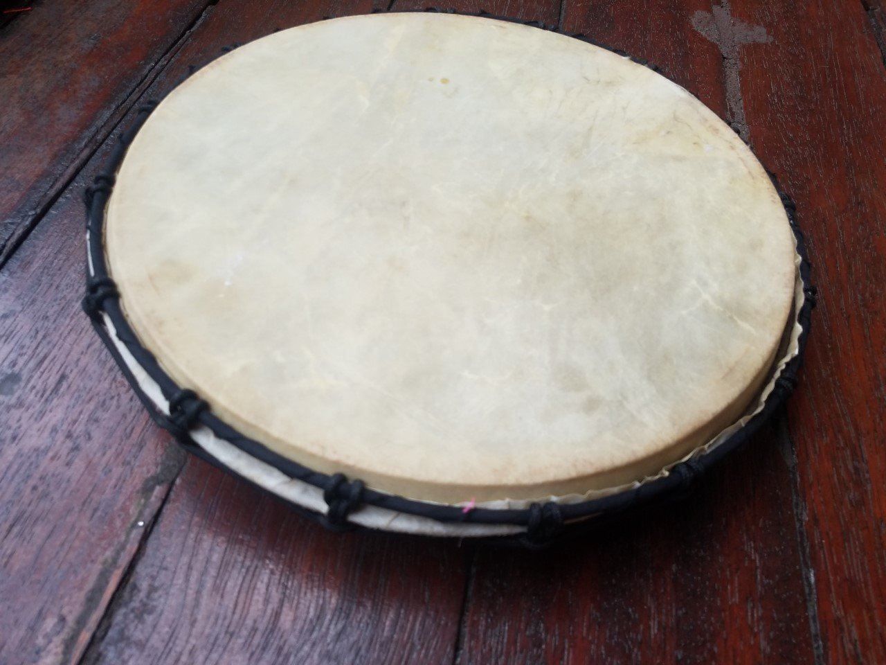 Strumenti musicali: Peru: Shaman Trommel, 30 cm Durchmesser, NEU!! – Nuovo (secondo la descrizione) da Lima- Peru venduto da Alpaka-Haus 3