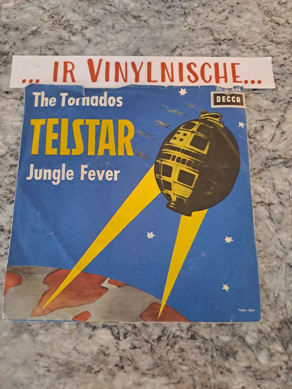 Dischi in vinile: Single  THE TORNADOS  "Telstar" DECCA – Usato da Uetendorf venduto da Essiggurken