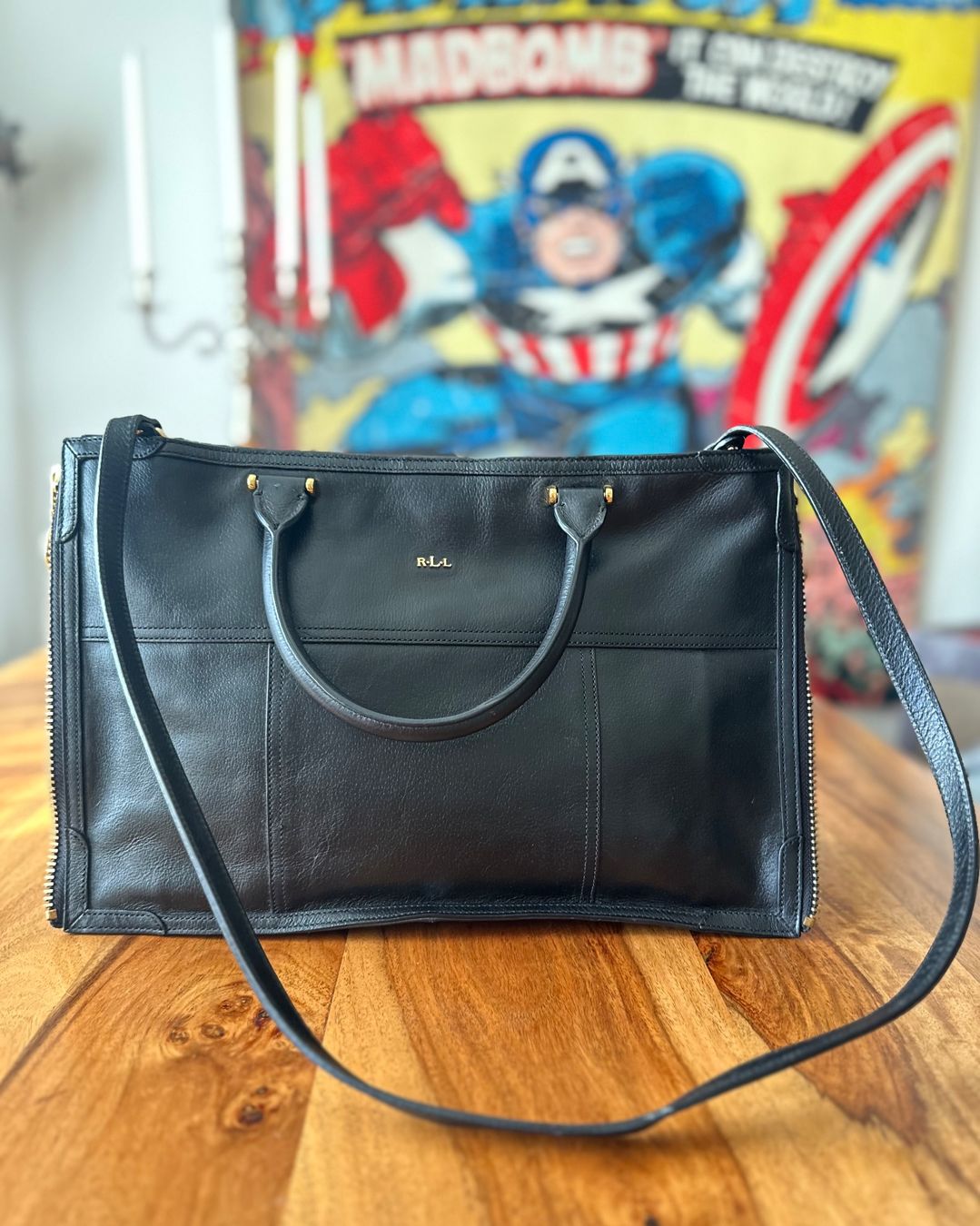 Ralph Lauren Taschen für Damen: Ralph Lauren Vintage Ledertasche Damen – Gebraucht aus Liestal von Ballybs 3