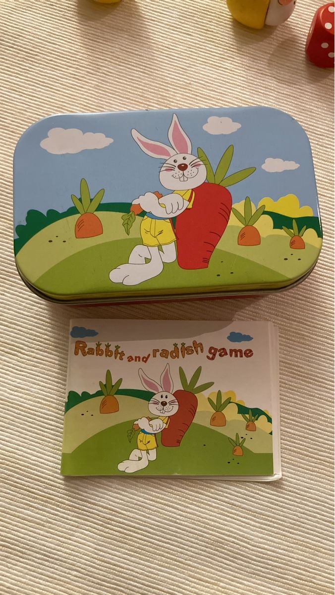 Spiele: Spiel Hase Karotte in Blechdose – Gebraucht aus Mühlau von hofstattuhu